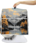 Mixer Dust Cover for 6-8 Qt Stand Mixer, Cloth Cover with 2 Storage Pockets for Stand Mixer Protective Covers Large for 6-8 Quart Mixer