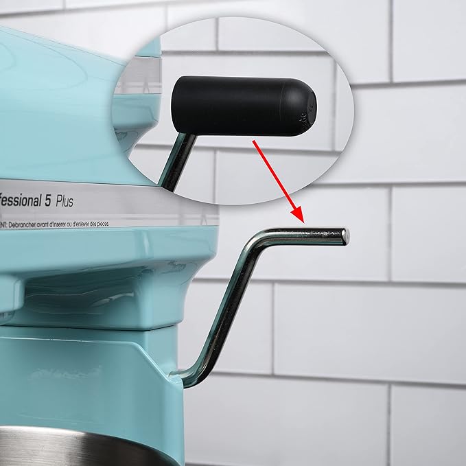 New Metro Design Comfy Grip, Compatible with KitchenAid Bowl-Lift Stand Mixers with Bare Metal Handle, Black
