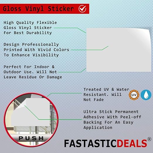 Danger Electrical Shock Hazard Multiple Power Source Label Decal Sticker 10 Inches X 7 Inches