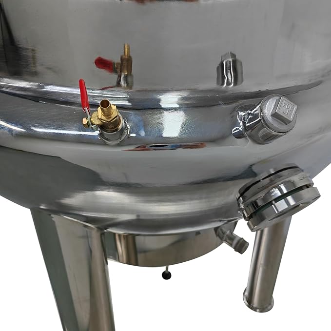 100L Vertical Jacketed Kettle Commercial Stainless Steel Cooking Sandwich Steam Pot for Food Processing 220V