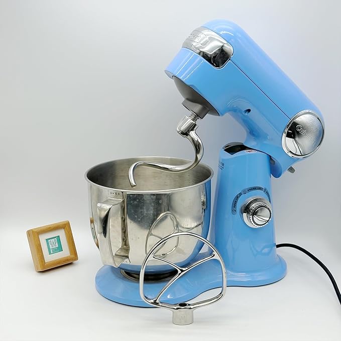 qAp Quality Art Practical Spiral Dough Hook Replacement for Cuisinart 5.5-Quart Stand Mixer/Polished 18/8 Stainless Steel Accessories/No coating/Dishwasher Safe