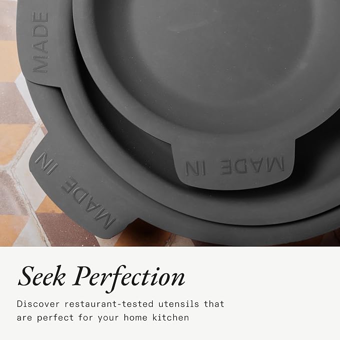 Made In Cookware - 12" Frying Pan Protector - Molded Silicone - Dishwasher Safe - Graphite