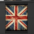 Dishwasher Magnet Cover Retro UK British England Flag Reusable Dishwasher Magnetic Cover Sticker Decorative Dish Washer Door Cover Panel for Home Kitcen Appliance