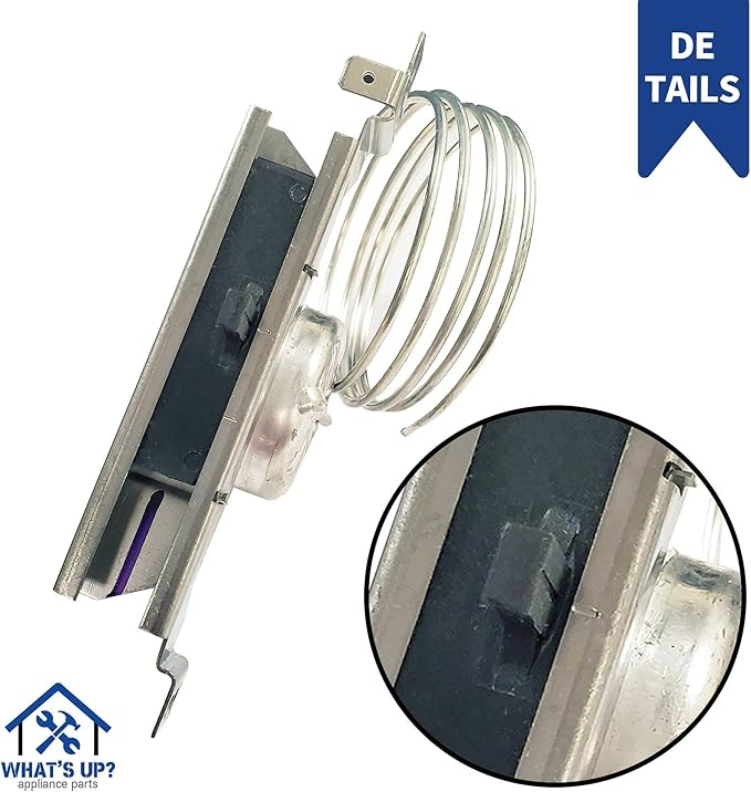 What's Up? WP2315562 W11035627 Refrigerator Cold Control Thermostat OEM Replacement Part for Whirlpool Refrigerators Replaces WP2315562 W11035627 W11088945 PS11740364 AP6007252