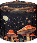 Red Mushroom Moon Rice Cooker Cover for Instant Pot 6 Qt Inner Pot with Carrying Handle and Two Pockets for Spoon Fork Convenient Gifts for House Table Living Room