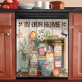 Our Home Decorative Dishwasher Door Magnet Cover - Front Panel Sticker for Kitchen
