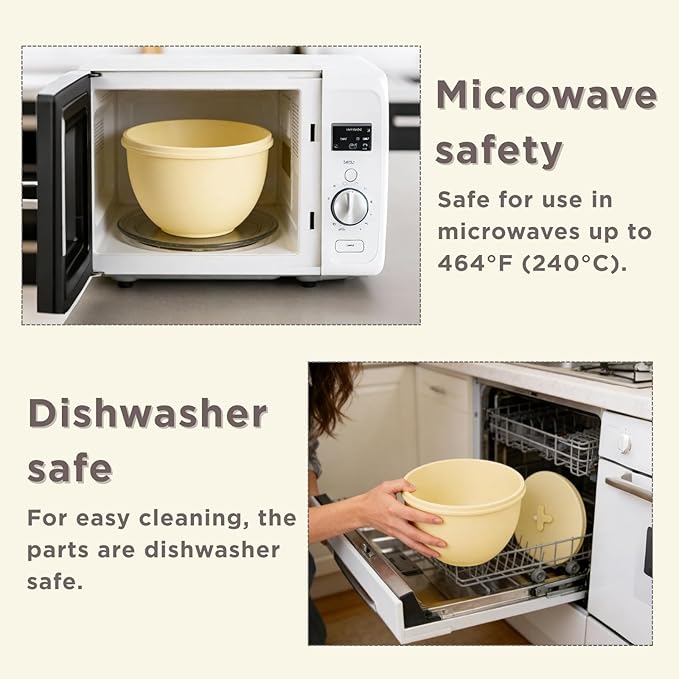 3 Pack Muticolor Silicone Liners with Lids for KitchenAid Tilt-Head 7 Qt Mixers, Kitchen Helper Silicone Liners for Baking and Cooking, Mixer Parts & Accessories, Not for Bowl-Lift Models