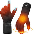 Heated Gloves for Adults - Rechargeable Battery, 3 Heat Settings, Water Resistant Touchscreen Compatible for Women Men Winter Sports, Motorcycling, Hunting Outdoor Activities