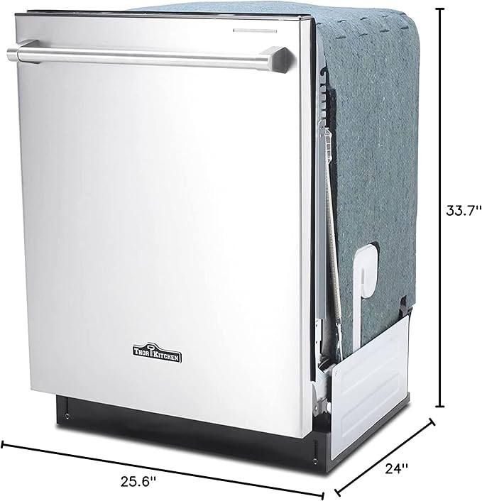 THOR Kitchen 24-Inch Built-In Dishwasher in Stainless Steel - Model HDW2401SS