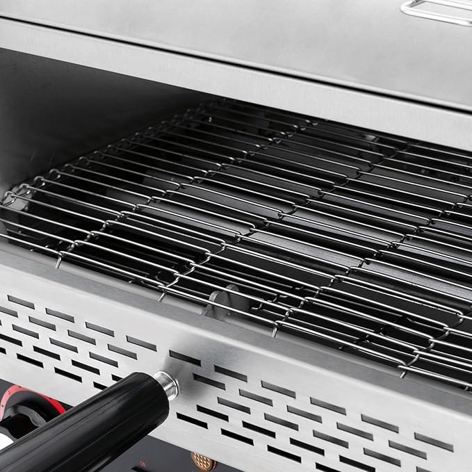 Commercial Conveyor Toaster, 2400W Heavy-duty Toasters with Multiple Heating Modes and 7 speeds, Toaster Ovens Countertop for Raditional White Slices, Wheat Bagel Halves (450 Slices/H)