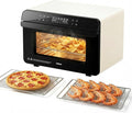 ROBAM Countertop Combi Steam Oven, 20-in-1 Multifunction Air Fryer, Convection Steam Roast & Bake, Multi-Stage Cooking, Self-Clean, Heat-Resistant, 7 Modes, 30 Built-In Recipes CT763 (White)
