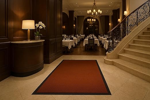 Guardian UG040814 Elite Guard Berber Indoor/Outdoor Floor Mat, 48" x 96", Chocolate