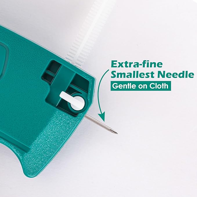 BS ONE Stitch Tagging Gun for Clothing, 2-in-1 Stitch Gun & Retail Price Tag Attacher Gun for Clothes with 6 Needles & 1000pcs 0.2" & 1000pcs 2" Barbs Fasteners
