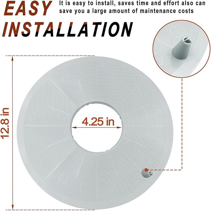 5304506525 Dishwasher Filter Replacement 4456337,AP6036340,PS11770489,EAP11770489 Compatible with Frigidaire Appliance Crosley Kenmore Dishwasher Accessories
