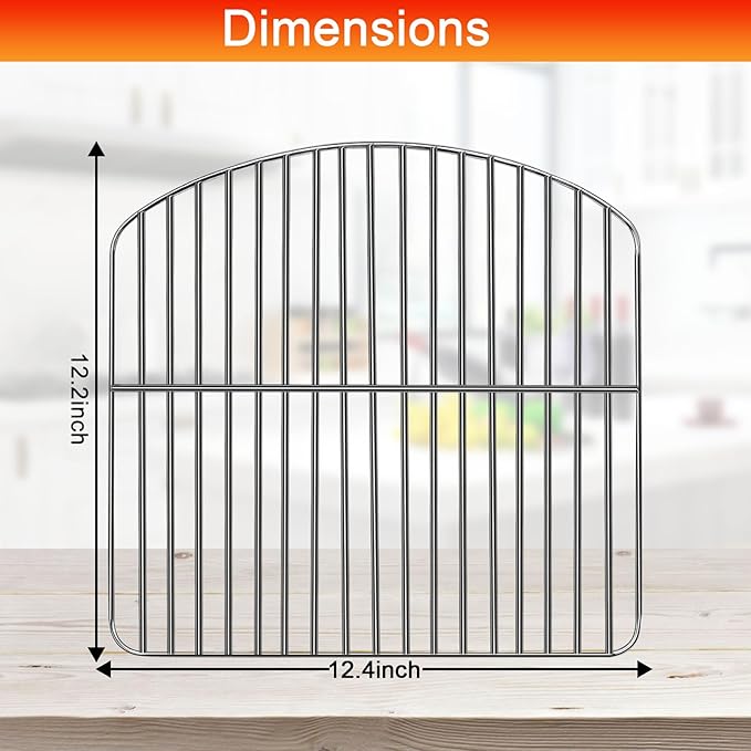 Countertop Toaster Oven Accessories for BLACK+DECKER Crisp 'N Bake Air Fryer Toaster Oven, 12.4×12.2 IN Food Grade Stainless Steel Toaster Oven Replacement Parts Wire Rack, Dishwasher Safe