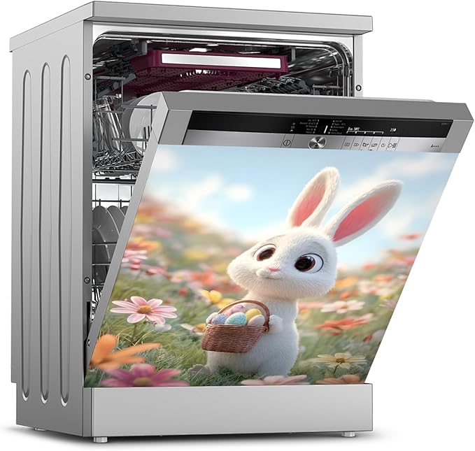 Dishwasher Magnet Sticker Cover Panel Decal Refrigerator Magnetic Sticker Decorative for Kitchen Decoration,Fridge Door Cover, Appliances Stickers 23"x26"