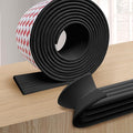 Edge and Corner Guards with Strong Adhesive Extra Thick Baby Proofing Furniture Protector for Table Desk Bed Cabinets Child Safety for Home and Nursery (Black, 16.4 Feet)