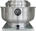 Restaurant Hood Grease Rated Exhaust Fan- Food Truck High Speed Direct Drive Centrifugal Upblast Exhaust Fan 0.5HP 110 Volt Single Phase Motor 1900-2600 CFM