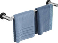 ULIBERMAGNET Magnetic Towel Holder,1 Set Magnetic Towel Rail Silver with Adjustable Length, Non-Slip Stainless Steel Towel Rail for Refrigerator, Oven, Dishwasher, Cabinet, Laundry