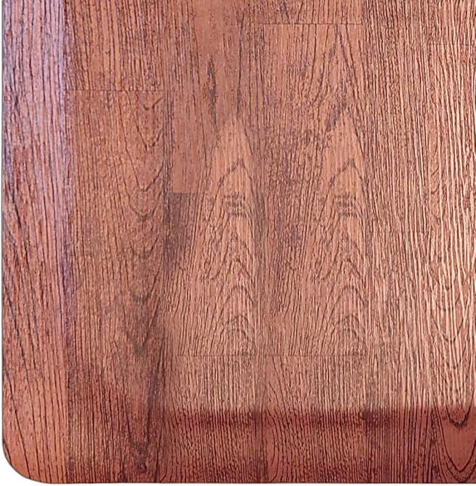 Rhino Mats, Softwoods Anti Fatigue Floor Mat, Commercial Grade Kitchen Mat, Standing Desk Mat, Office, Garage or Anywhere, Standing Comfort. (Oak, 3' x 5' x 7/8")