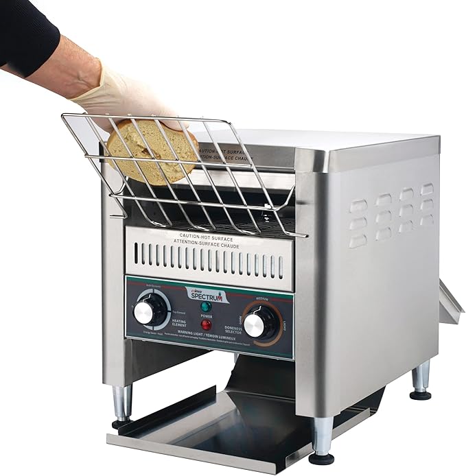 Winco ECT-700 Commercial Conveyor Toaster, 700 Slices/Hour
