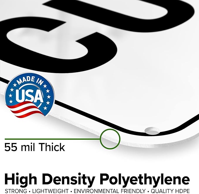 Custom Safety Instructions Sign, Ansi Sign, Osha Compliant, 18x24 Inches, 55 mil thick HDPE (high density polyethylene), Made in USA by My Sign Center