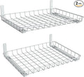 TORACK 2 Pack 12x24 inch Wall-Mounted Shelf, Garage Wall Shelves for Closet & Laundry Room, Heavy-Duty Floating Shelf Hold Up to 60 lbs(White)