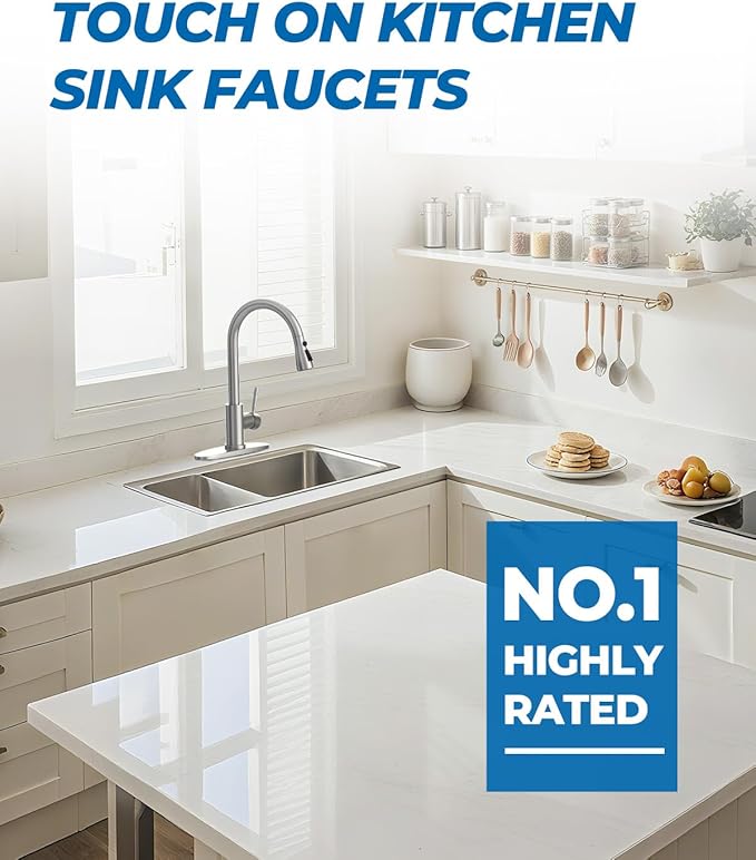 WEWE Drinking Water Faucet, Lead-Free Kitchen Water Filter Faucet for Reverse Osmosis or Water Filtration System, RO Faucet, Matte Black
