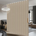 100% Blackout Curtains for Sliding Glass Doors, Extra Wide Curtains for Patio Sliding Door, Room Divider Curtains(Beige, W180 x L84, 1 Pack)