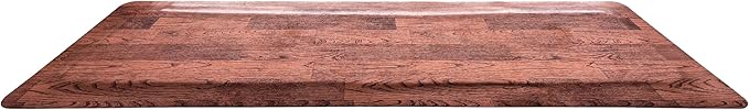 Rhino Mats, Softwoods Anti Fatigue Floor Mat, Commercial Grade Kitchen Mat, Standing Desk Mat, Office, Garage or Anywhere, Standing Comfort. (Oak, 2' x 4' x 7/8")