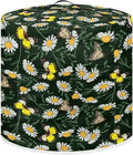 TODIYADDU Daisy Butterfly Pressure Cooker Cover for Women - Instant Pot Cover with Top Handle and Pocket - 3 Quart - Extra Accessories Gifts