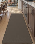 DEXI Kitchen Floor Mats Cushioned Anti Fatigue, 23x59, Large Wide Standing Runner Rug Waterproof, Comfort Memory Foam Padded for Front Sink Laundry, Brown