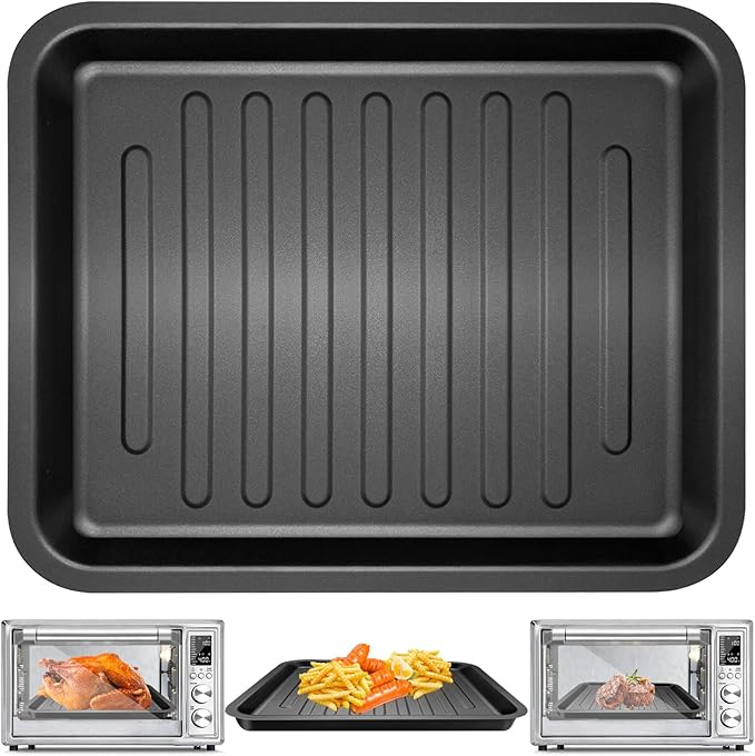 Air Fryer Replacement Parts for COSORI 13 in 1 CS130-CFH CS130-AO 12 in 1 CO130-AO 32Qt Air Fryer Toaster Oven Combo, Air Fryer Rack Accessories Grill Pan Grill Plate Crisper Plate Tray