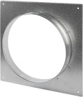 Repa Market 10 Inch Round Duct Flange – Galvanized Steel Vent Connector Plate – Wall or Ceiling Mount Adapter – For Dryer Hose & HVAC – Heavy Duty Air Return, Heating Cooling Exhaust Ventilation Cover