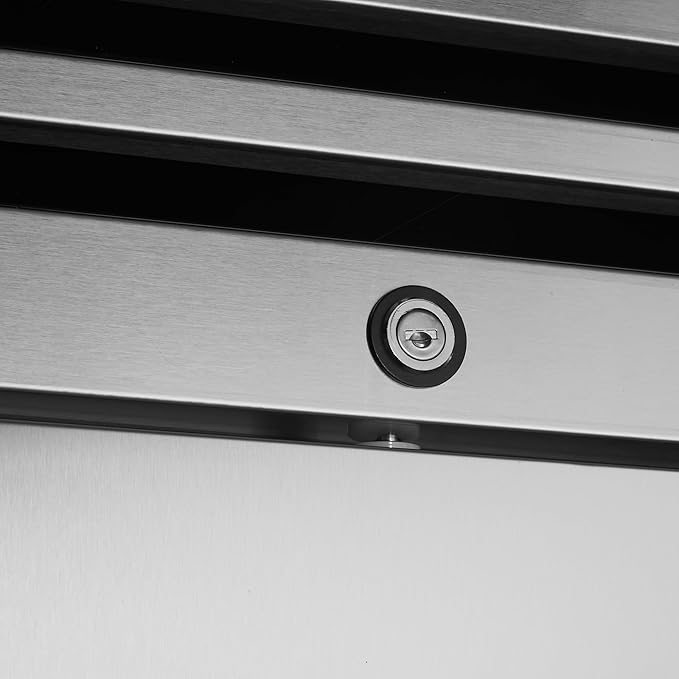 HECMAC 54" Commercial Freezer, 49 Cu.ft Reach-In Upright Fridge with 2 Solid Door, -8~0℉,18-8 Stainless Steel Interior, 6 Shelves, ETL&NSF/ANSI 7 for Restaurant, Bar, Shop, Kitchen Use