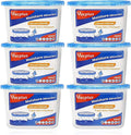 Vacplus Moisture Absorbers 6 Pack, Portable Humidity Absorber Boxes for Your Bathroom, Closet & Car, Dehumidifier with Fragrance Free, 10.5 Oz