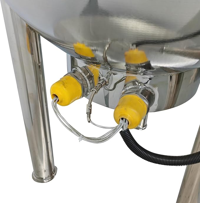 100L Vertical Jacketed Kettle Commercial Stainless Steel Cooking Sandwich Steam Pot for Food Processing 220V