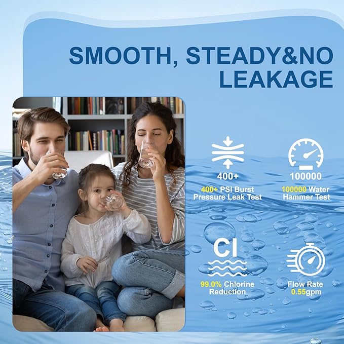 Water Filter Replacement (3 Packs) Compatible with W10295370A, EDR1RXD1, Filter 1, W10295370, P4RFWB, P8RFWB2L, 46-9930, 46-9081