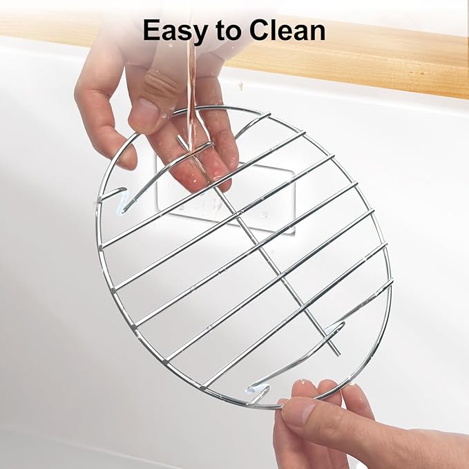 GSlife Instant Pot Steamer Rack - Stainless Steel Instant Pot Accessories, 2 Pack Steam Rack for 3, 6, 8 Qt Pressure Cooker, Cooking Cooling Steaming Baking Rack 7''