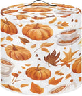Pumpkin Pressure Cooker Cover Instant Pot Accessories Instant Pot Kitchen Appliance Dust Cover with Pockets for Rice Cooker Air Fryer Slow Cooker Dust Covers for Kitchen Size S
