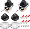 MECCANIXITY 2pcs Oven Temperature Control Switch 250V, 16A 30-110°C Capillary Thermostat NO/NC Temperature Control Switch for Ovens Fryers Refrigerator Heaters