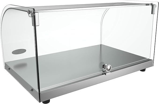 KoolMore DC-1C Bakery Display Case, 0.88 Cu. Ft - 1 Shelves, Clear