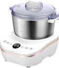 AIZIYO DoughChief, 5.3QT Dough Mixer, Dough Maker with Ferment Function, 304 Stainless Steel Bowl, Removeable lid, Touch Panel Control, Electric Dough Proofing Box for Pizza & Bread