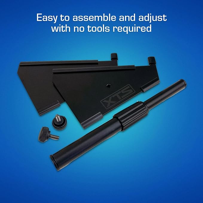 ANALOG CASES XTS Desktop Stand, Large 10.6" - 18.5" Size For Sampler / Synth / MIDI Controller / Drum Machine, Fits Akai MPC Live 2 / Ableton Push 3 / Native Instruments Maschine and more