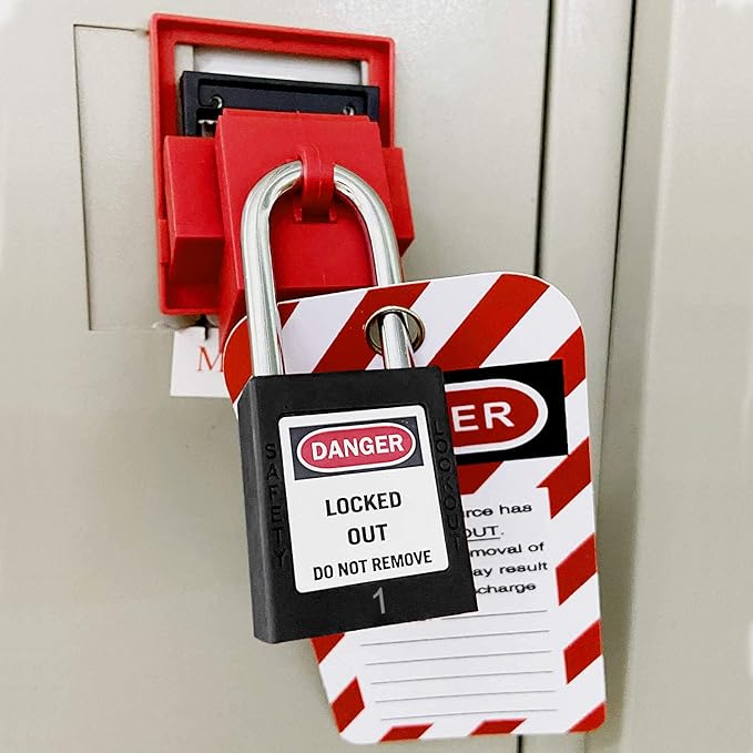 Lockout Tagout Locks, Safety Padlocks, Loto Locks Keyed Differently Lock Out Tag Out Device Plastic