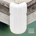 XIALUO Dock Corner Bumper Fender Inflatable Dock Protection White/Black 8"x16" Protect Docks and Ships from Damage Caused collisions