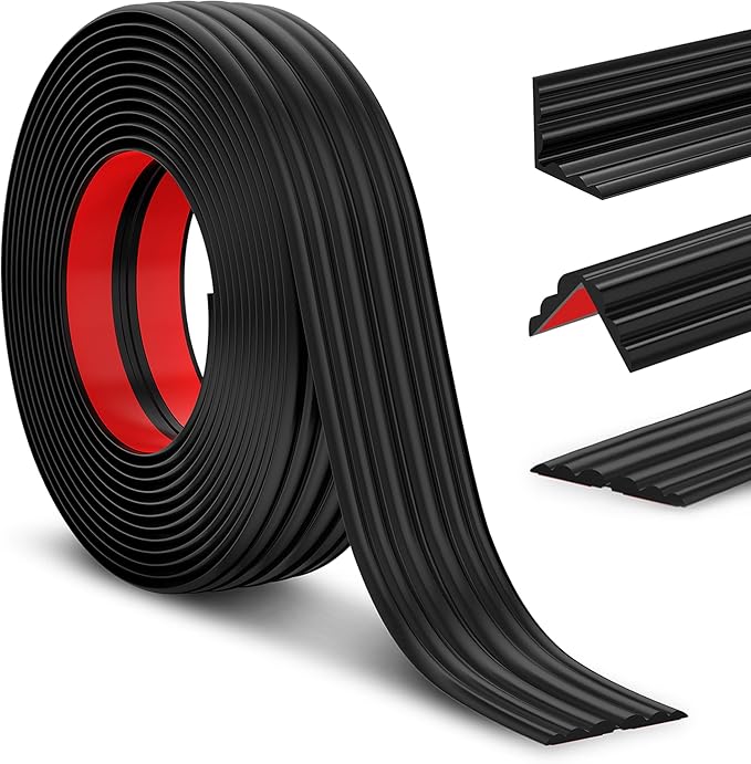 Wall Corner Protector Peel and Stick Wall Molding Trim Flexible Corner Guard Edge Protector Inside & Outside Corner Guard Strip for Wall Edge Ceiling Countertop