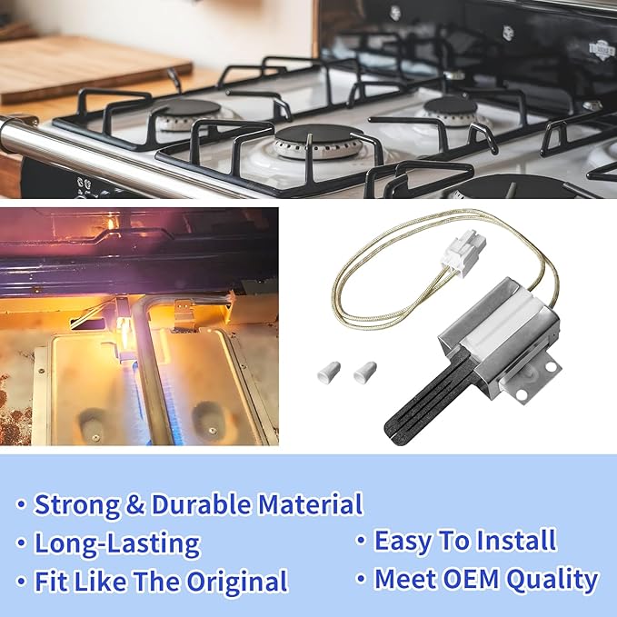 MEE61841401 Gas Range Oven Igniter Replacement Fit for LG (LRG, LSS, LDG, LSG, LTG Series) Gas Range, Replaces MEE61841401 MEE61841403 MEE63084901