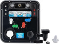 RecPro RV Water Management Panel | Nautilus P4 | 8-Function City-Water Fill | Made in America (Black, Include Install Kit)