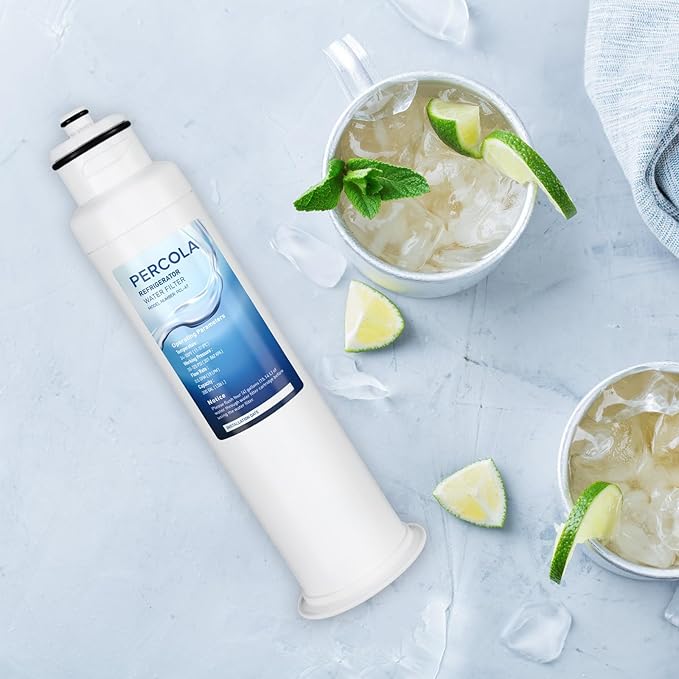 HX2017FR-A Water Filter, Compatible with Hisense® HX2017F-A, HRF266N6CSE1, HRF266N6CSE, HRF209N6CSE, HRF254N6TSE, HRF254N6DSE, HRF210N6CBE, Mora MRF211N6CSE, MRF266N6CSE (3 Pack)